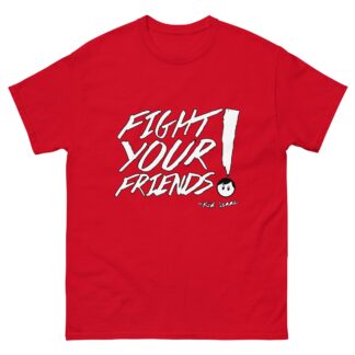 Kid Isaac "Fight Your Friends! RED" Short Sleeve Unisex t-shirt