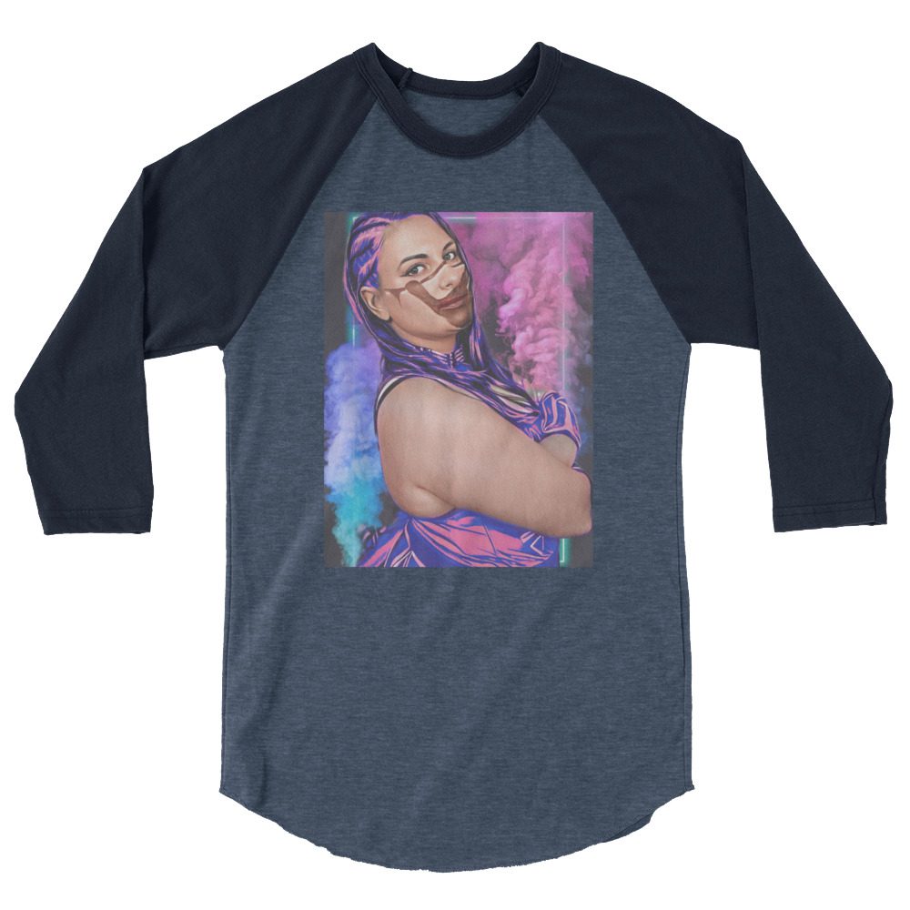 Nakoma Tala "Nakoma Tala" 3/4 sleeve raglan shirt