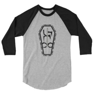 Kai Fayden "Fayden is Cursed" 3/4 sleeve raglan shirt