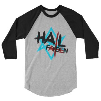 Kai Fayden "Hail Fayden" 3/4 sleeve raglan shirt