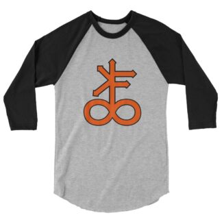 Kai Fayden "Levifayden Cross" 3/4 sleeve raglan shirt