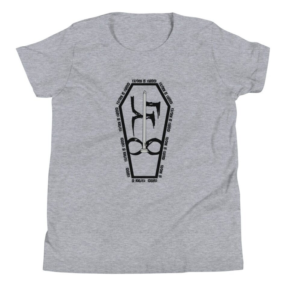 Kai Fayden "Fayden is Cursed" Youth Short Sleeve T-Shirt