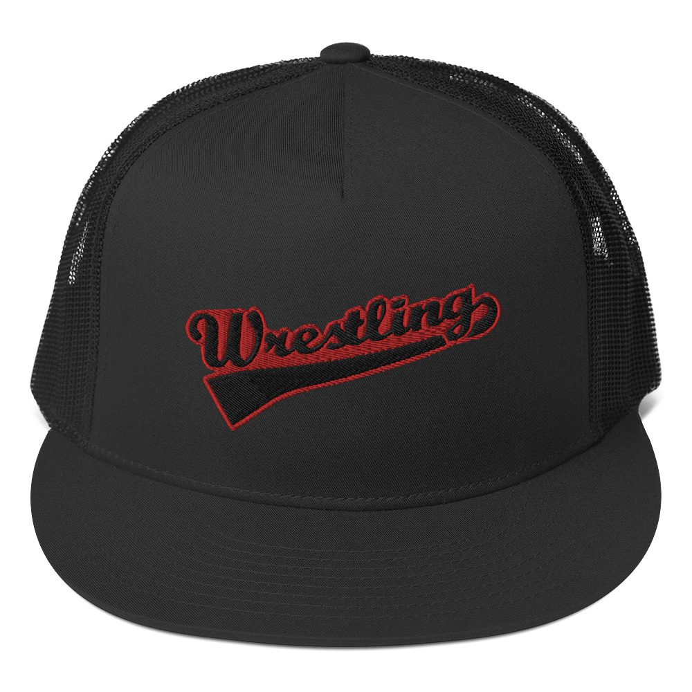 AB Design & Media "WRESTLING" Trucker Hat
