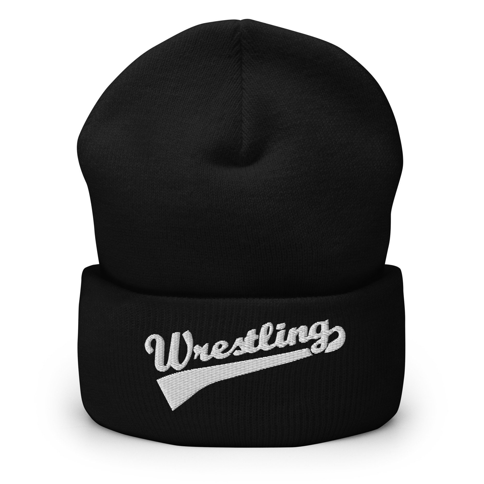 AB Design & Media "WRESTLING" Cuffed Beanie