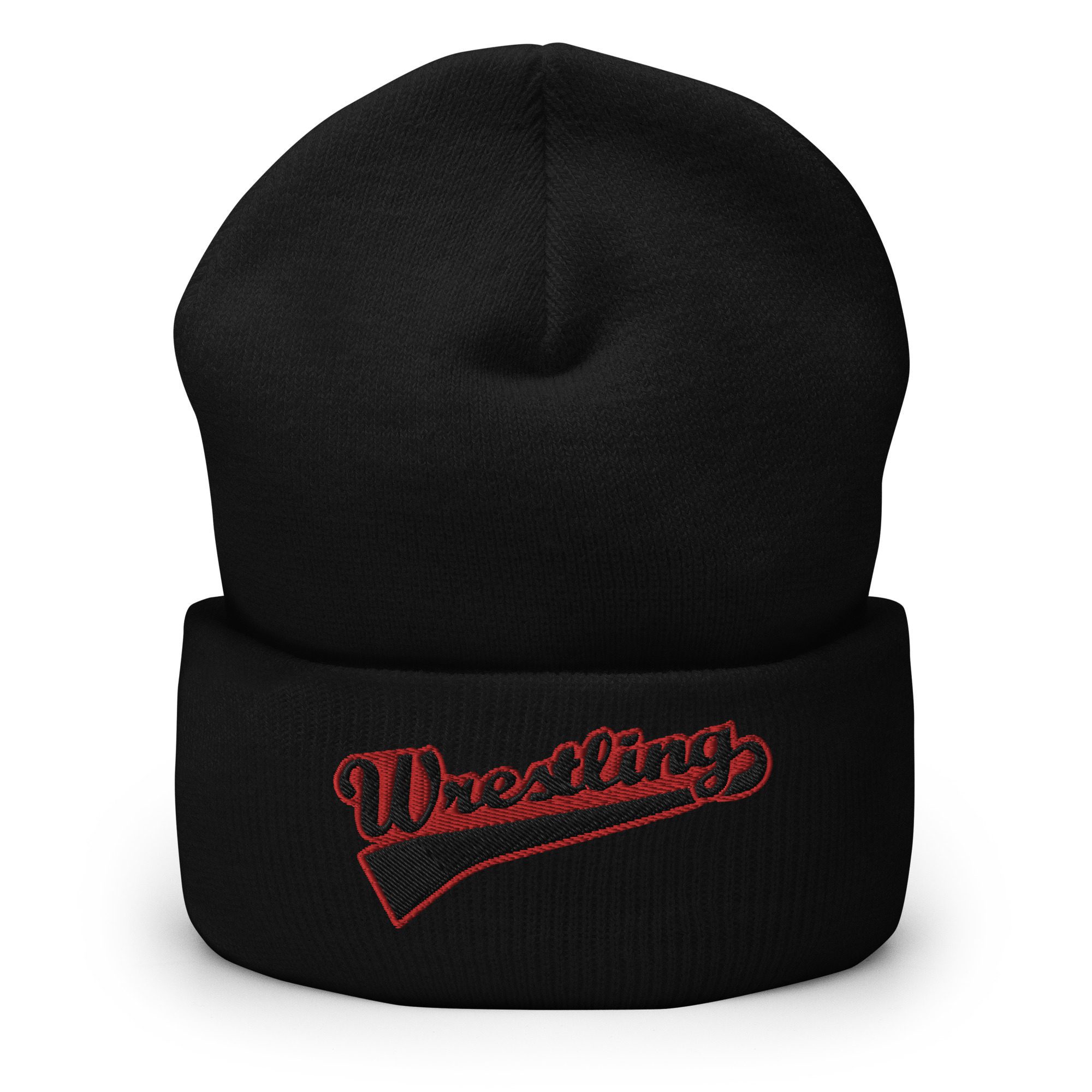 AB Design & Media "WRESTLING" Cuffed Beanie