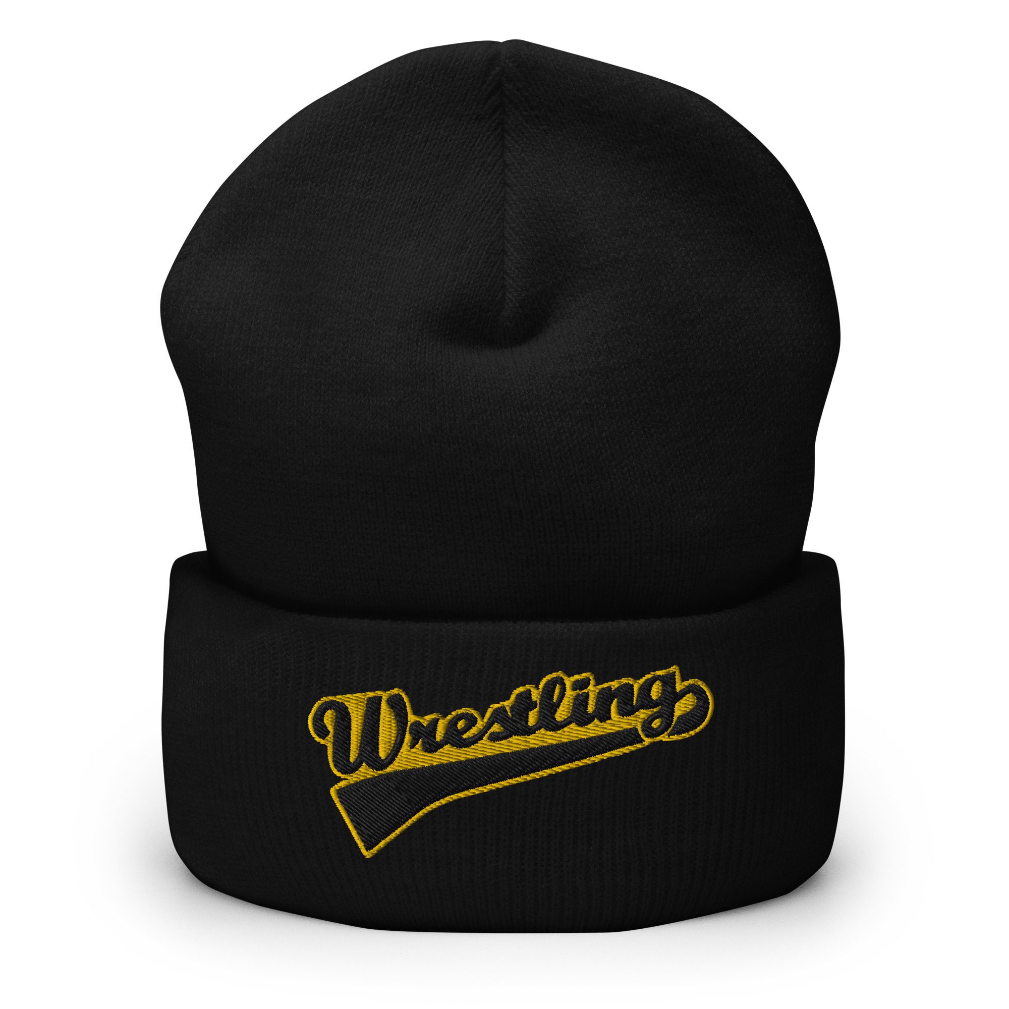 AB Design & Media "WRESTLING" Cuffed Beanie