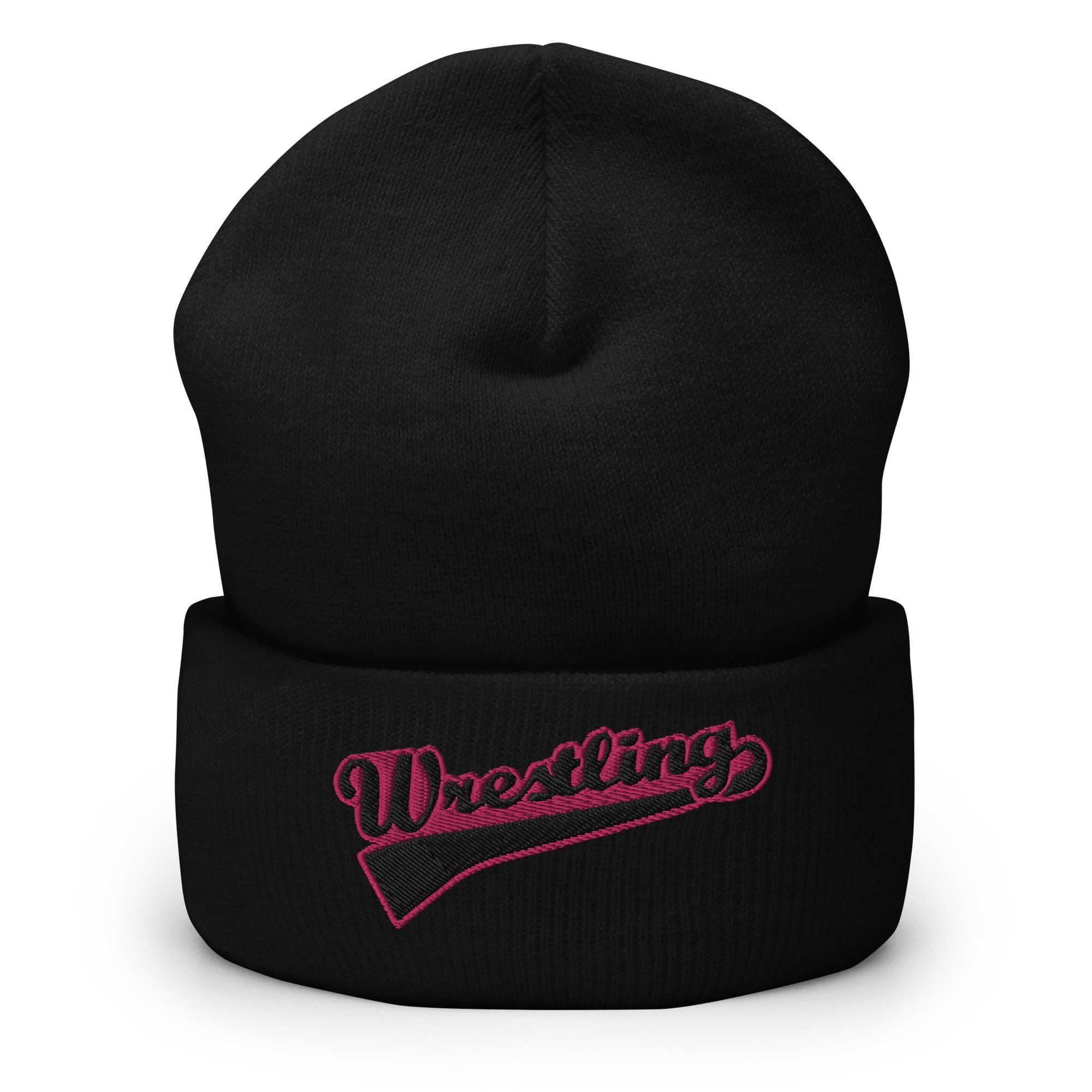 AB Design & Media "WRESTLING" Cuffed Beanie