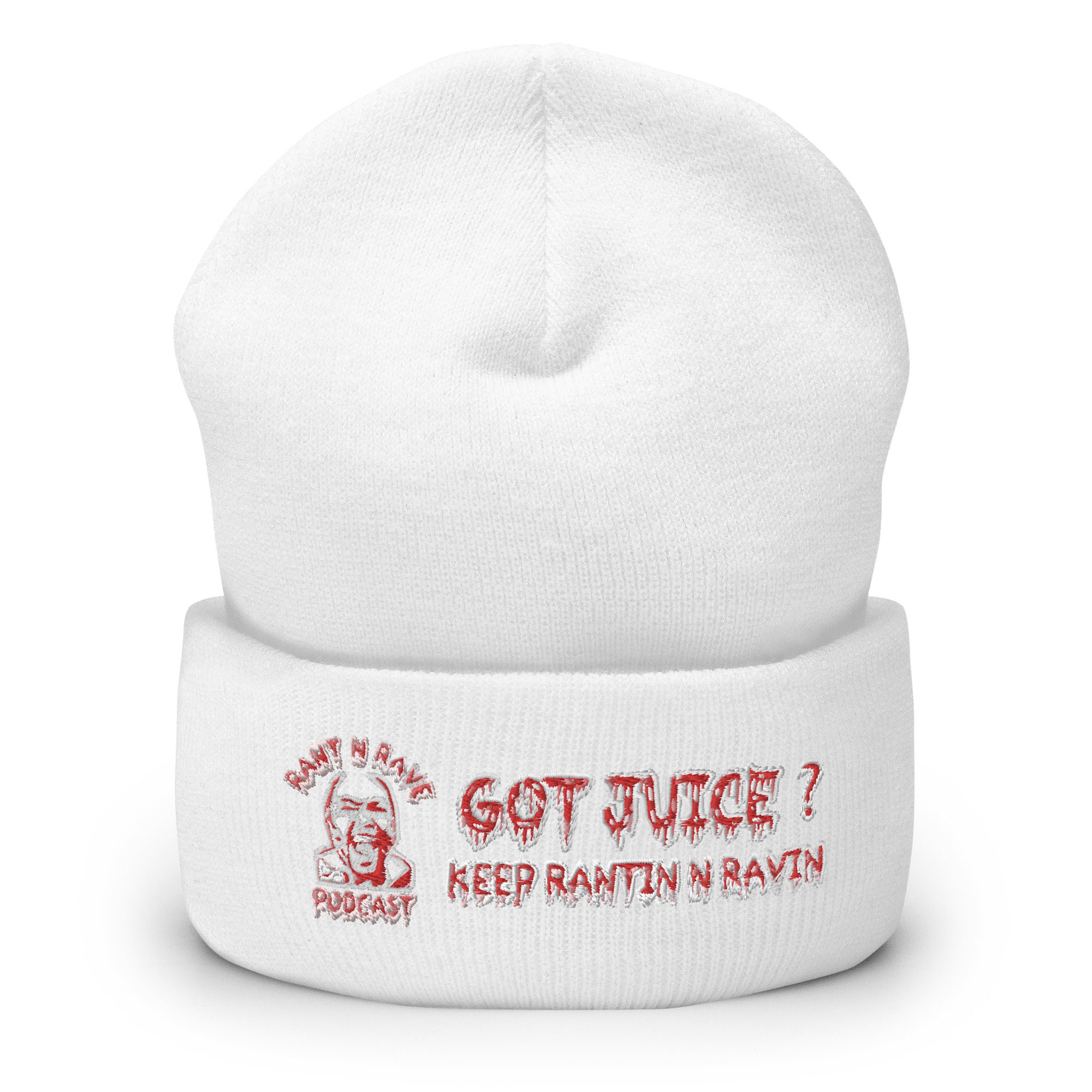 Rant N Rave Podcast "RNR Logo V6" Cuffed Beanie