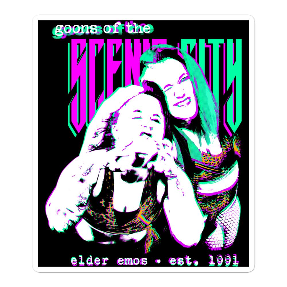 Lizzy Blair "Elder Emo Goons" Bubble-free stickers