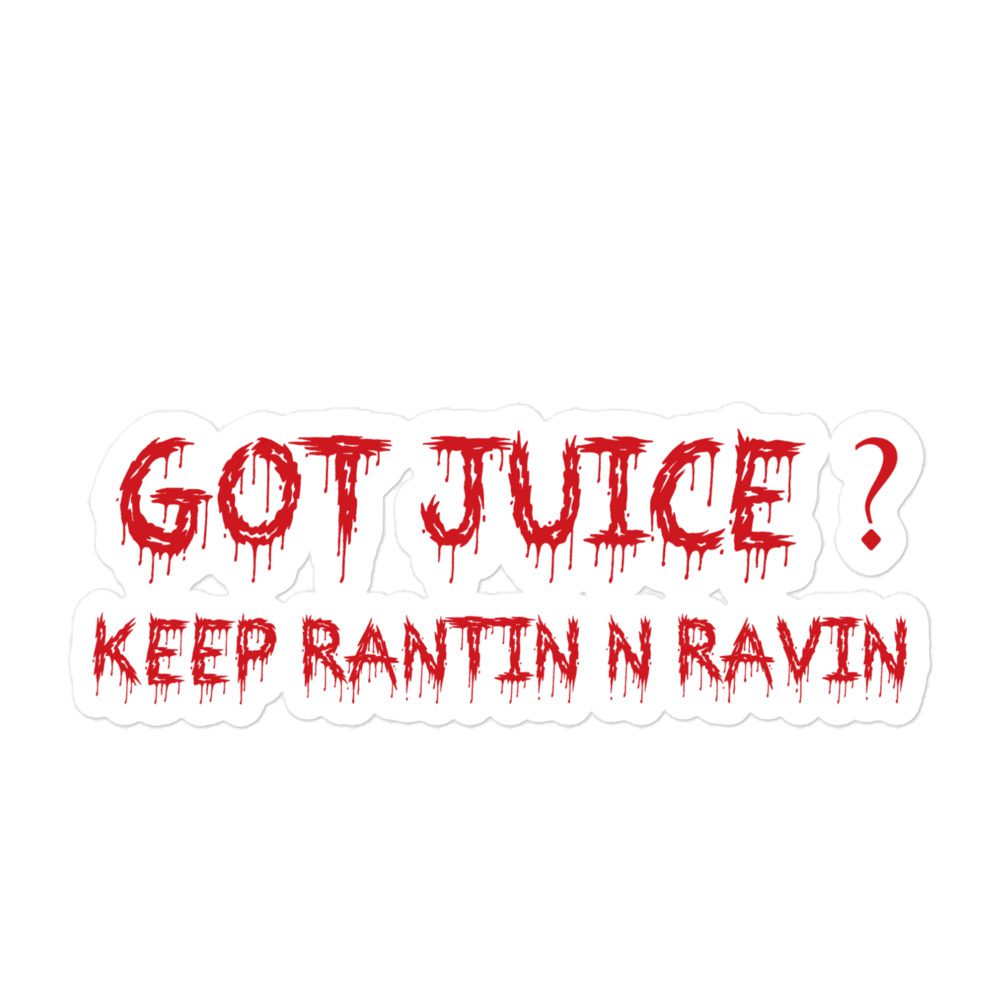 Rant N Rave Podcast "RNR Logo V6" Bubble-free stickers