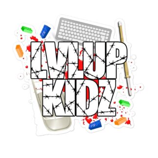 LvlUpNoah "LVLUPKIDZ II" Bubble-free stickers