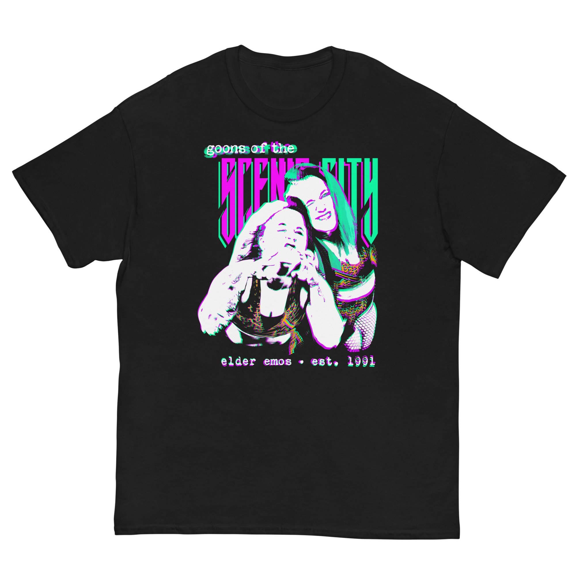 Lizzy Blair "Elder Emo Goons" Short Sleeve Unisex t-shirt