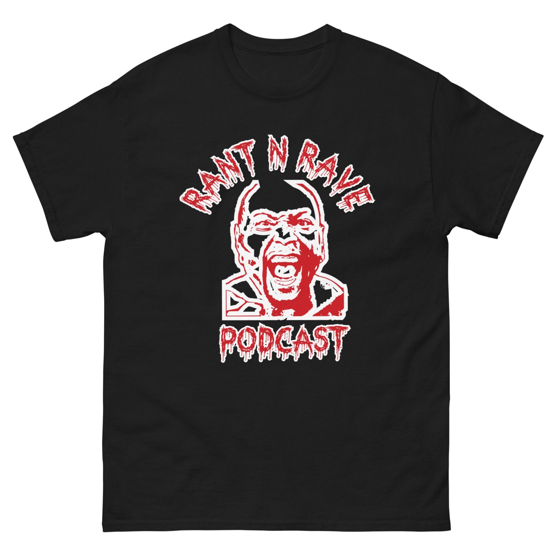 Rant N Rave Podcast "RNR Logo V6" Short Sleeve Unisex t-shirt