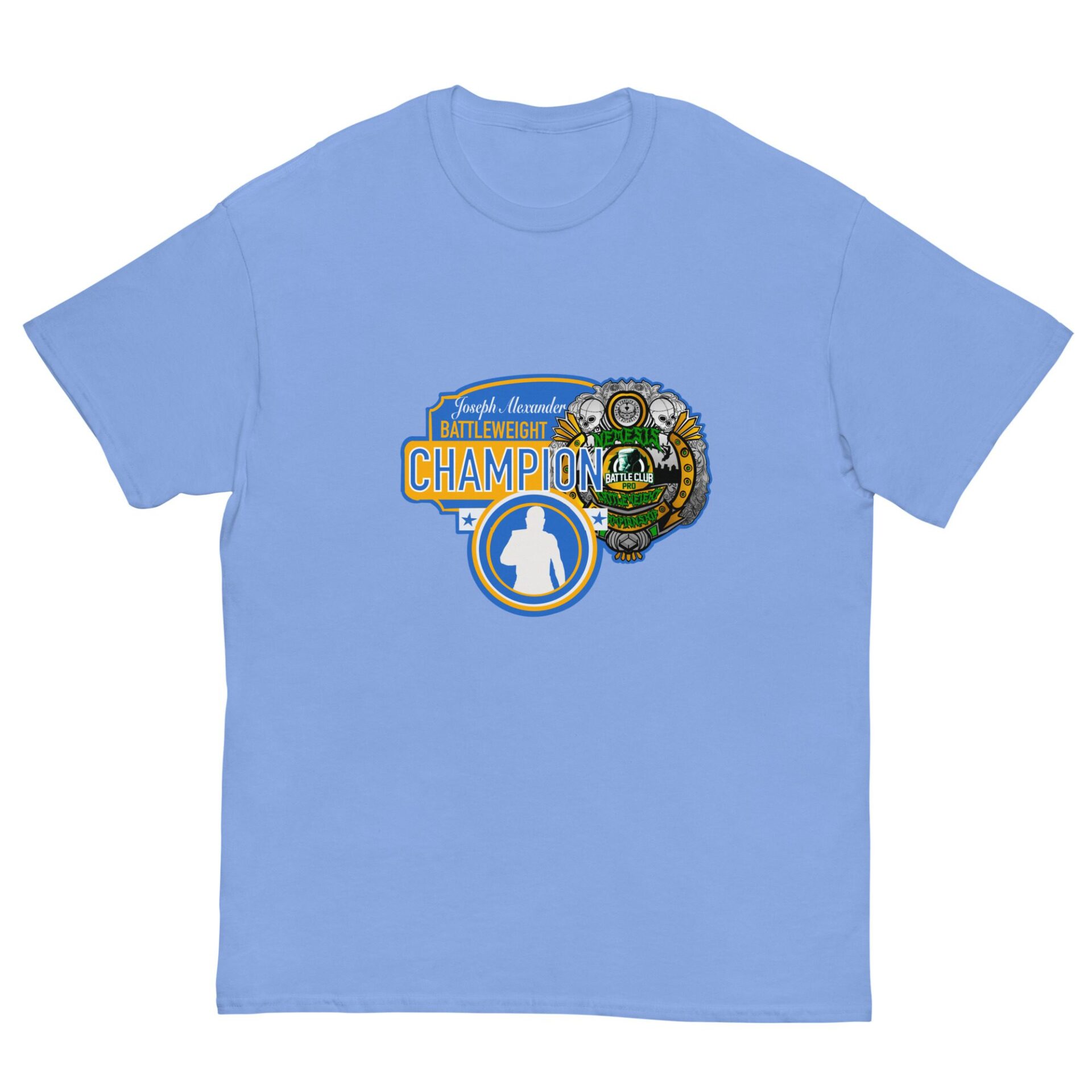 Joseph Alexander "Battleweight Champion" Short Sleeve Unisex t-shirt