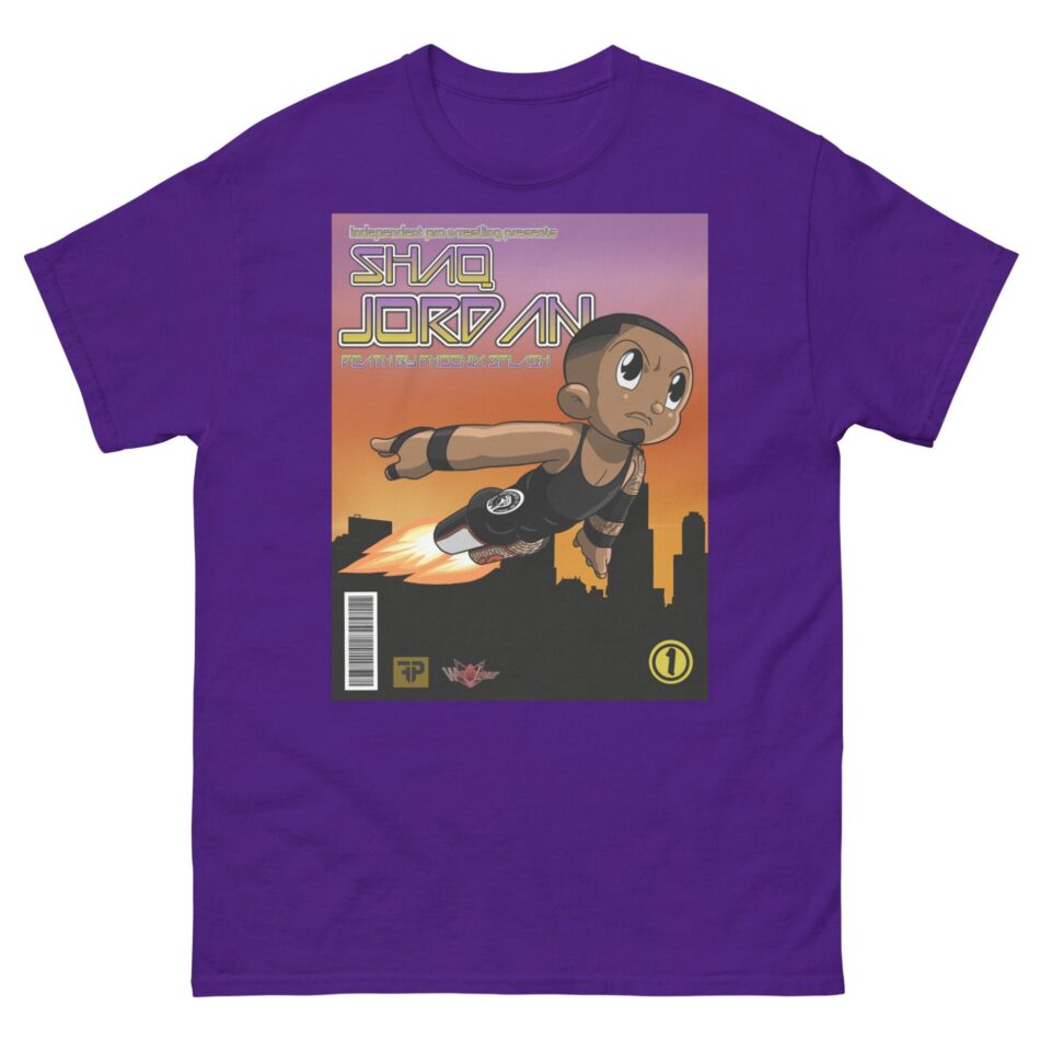 Shaq Jordan "Death by Phoenix Splash" Short Sleeve Unisex t-shirt