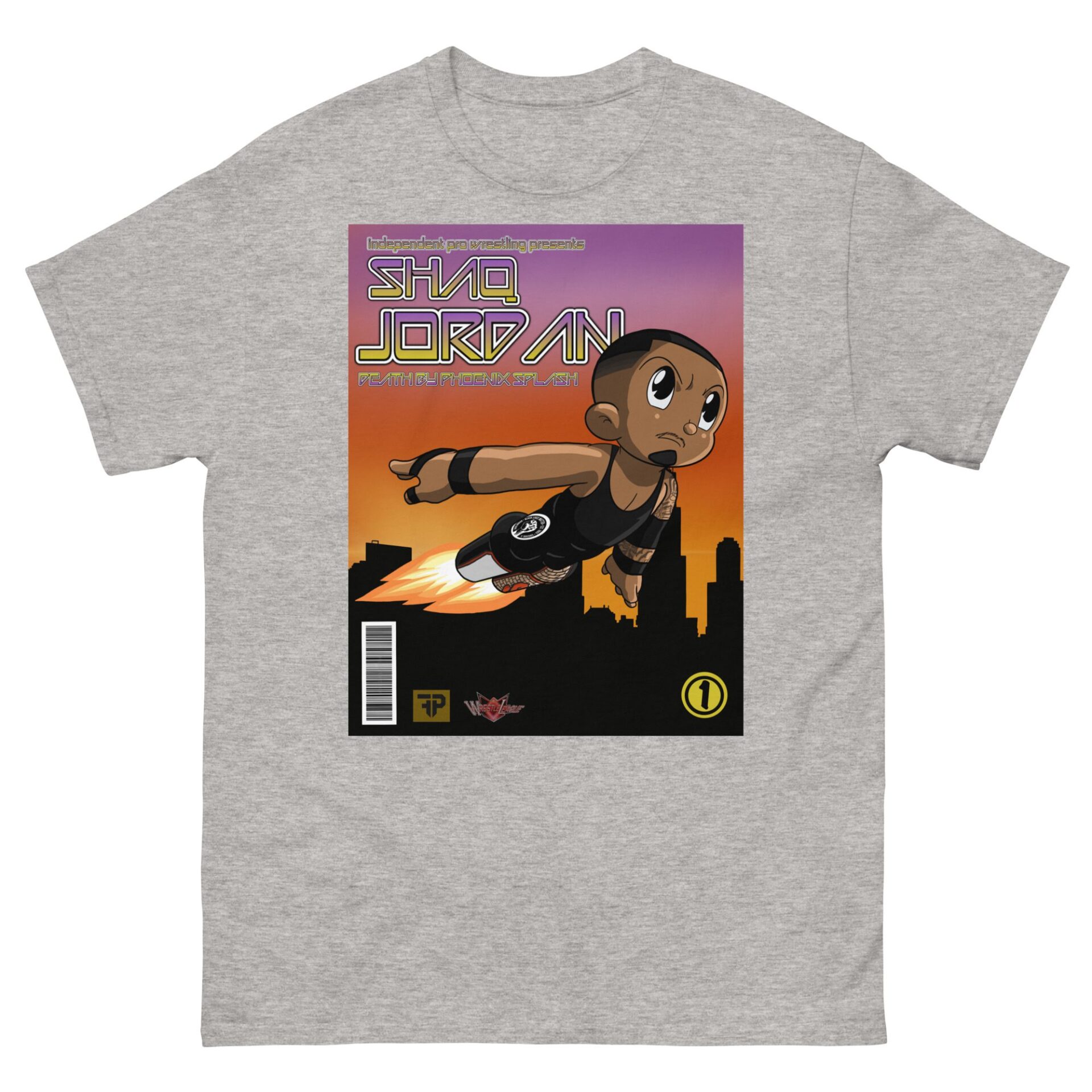 Shaq Jordan "Death by Phoenix Splash" Short Sleeve Unisex t-shirt