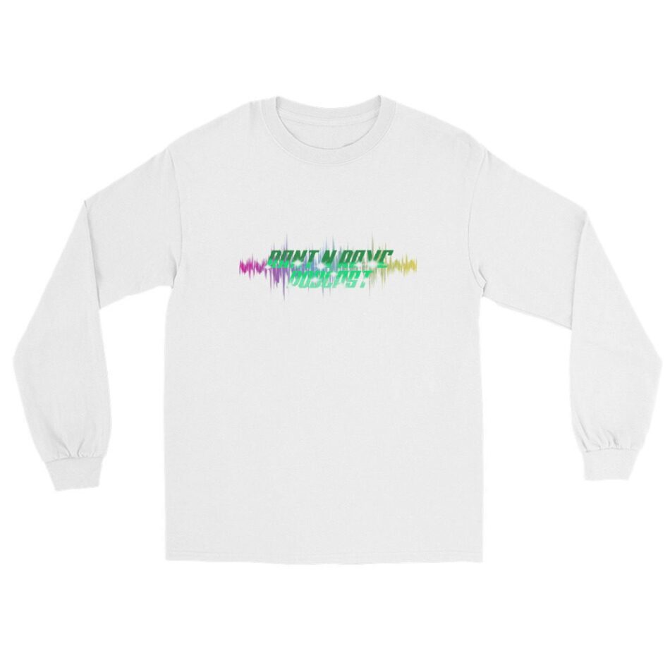 Rant N Rave Podcast "RNR Logo V8" Unisex Long Sleeve Shirt