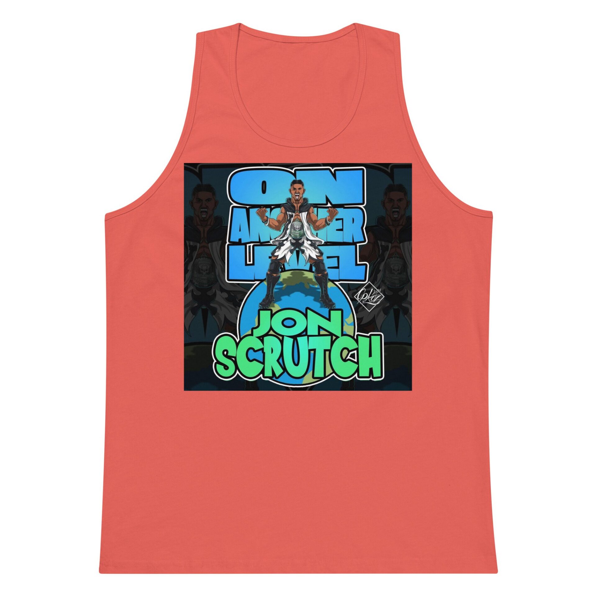 Jon Scrutch "On Another Level" Unisex Tank Top