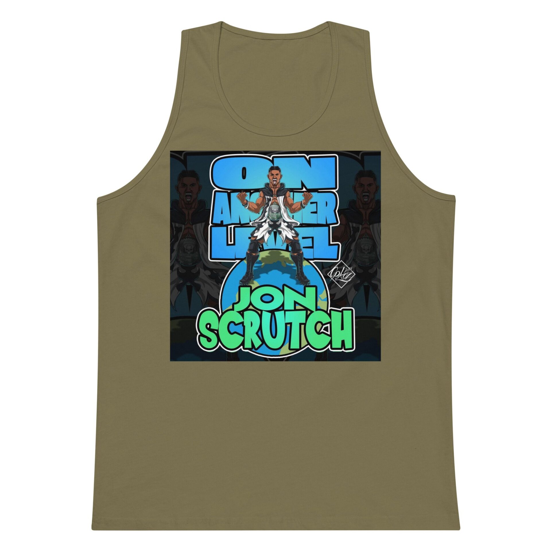 Jon Scrutch "On Another Level" Unisex Tank Top
