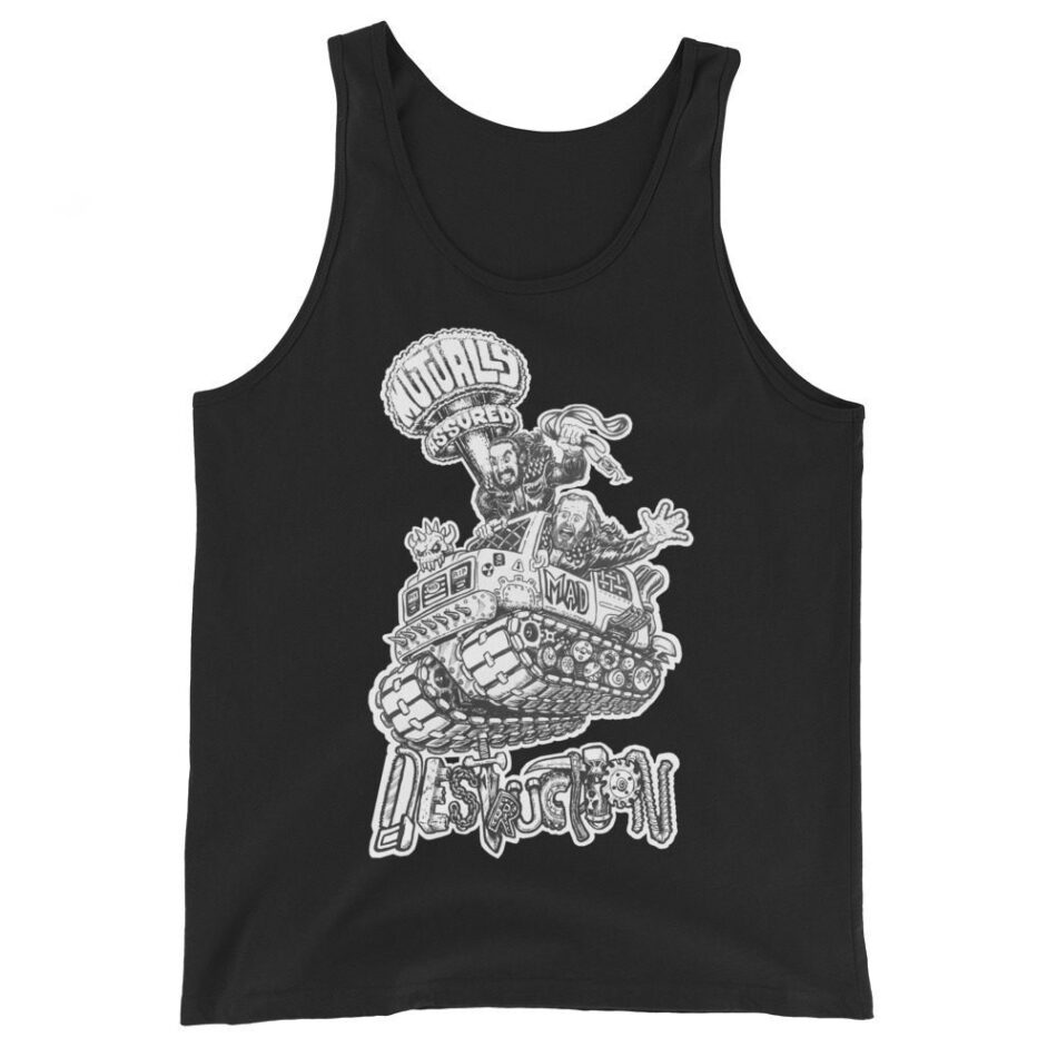 Perry Von Vicious "MAD - Monster Tank by Jay Ford" Unisex Tank Top