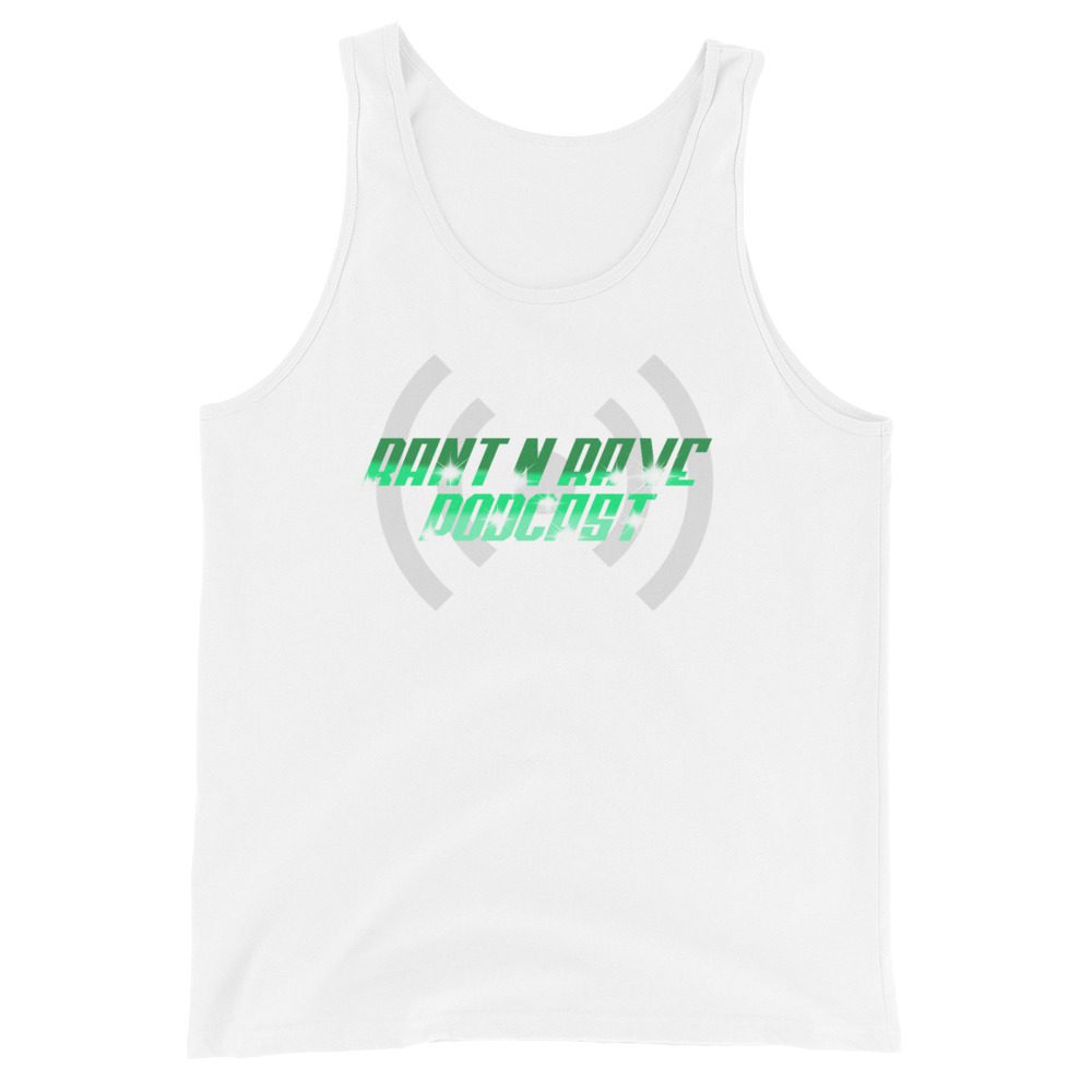 Rant N Rave Podcast "RNR Logo V7" Unisex Tank Top