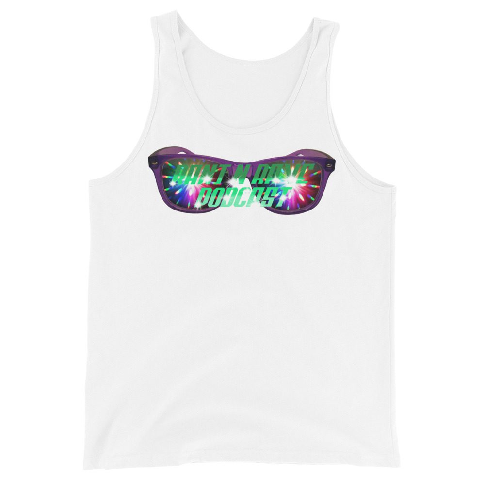 Rant N Rave Podcast "RNR Logo V9" Unisex Tank Top
