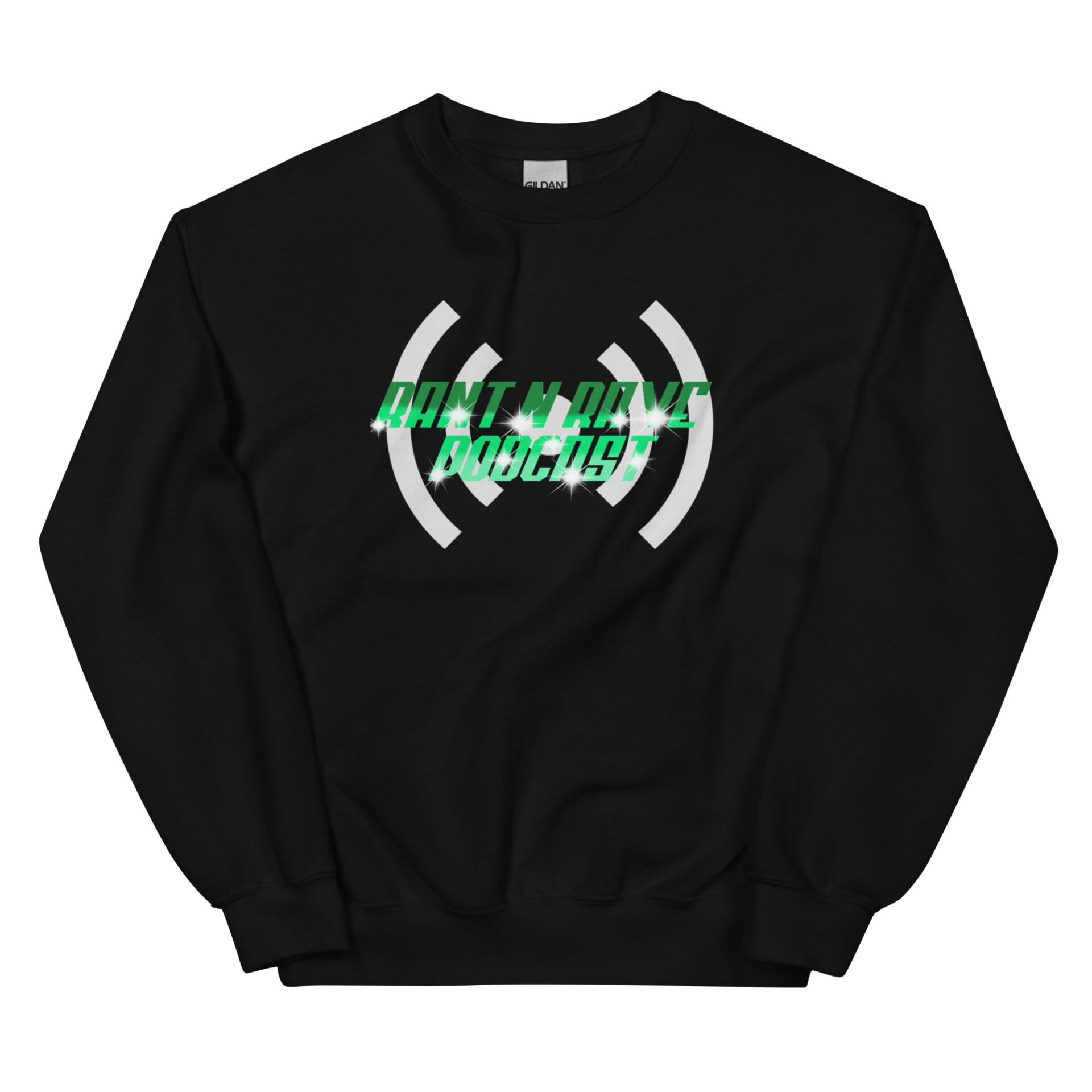 Rant N Rave Podcast "RNR Logo V7" Unisex Sweatshirt