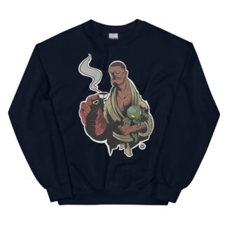 Shaq Jordan "Wrasslin' Hellboy!" Unisex Sweatshirt