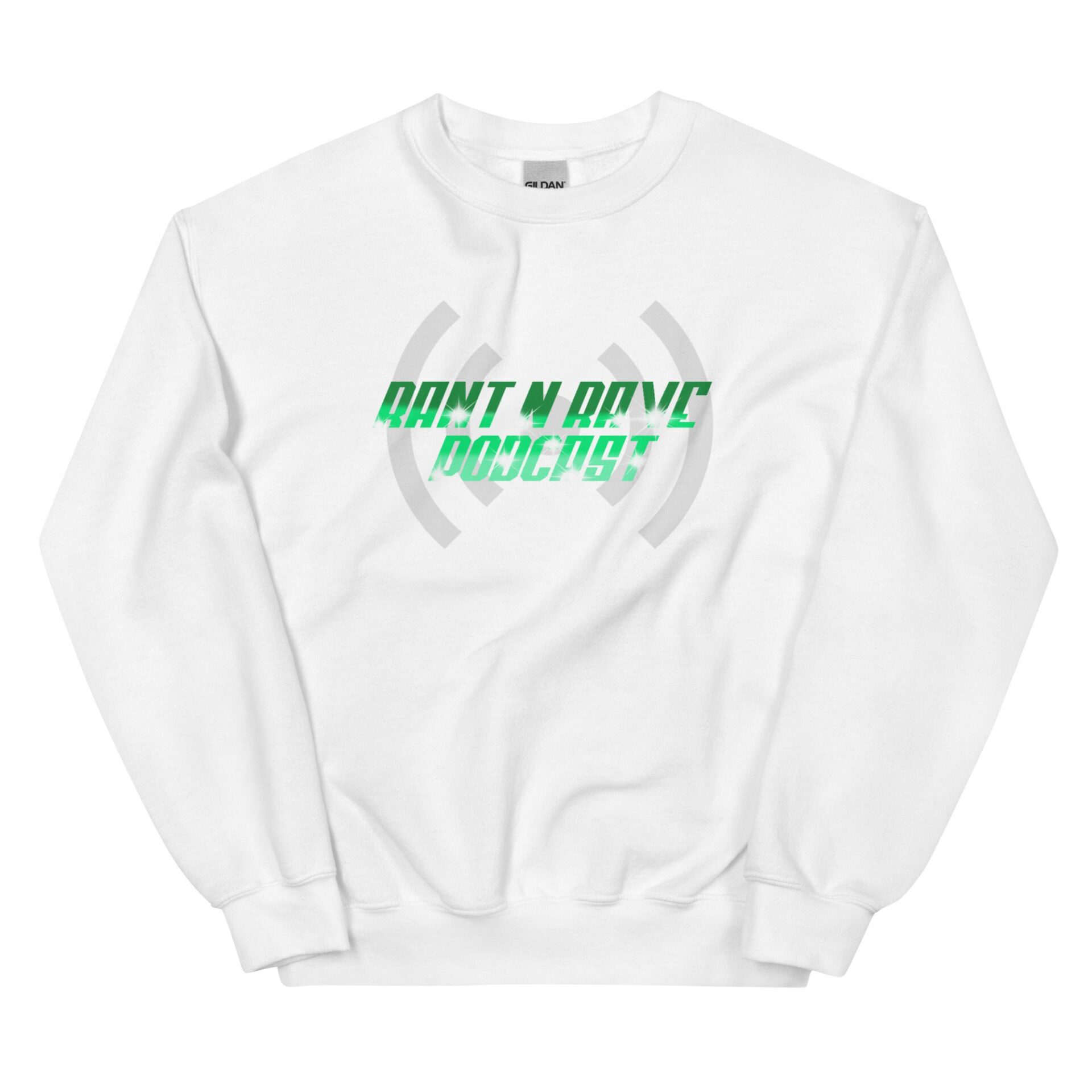 Rant N Rave Podcast "RNR Logo V7" Unisex Sweatshirt