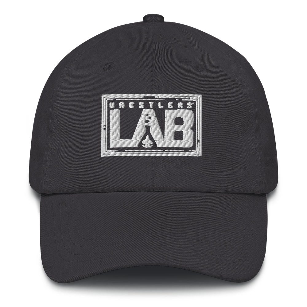 Wrestlers’ Lab “LAB Logo Monochrome" Dad hat