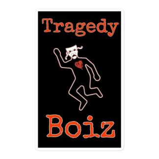 Tragedy Boiz "Dead Jed" Bubble-free stickers