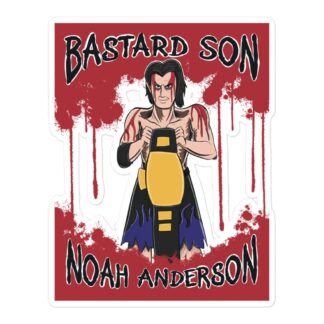 LvlUpNoah "The Bastard Son" Bubble-free stickers