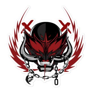 Koto Hiro "Berserker Head" Bubble-free stickers