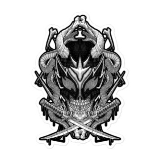 Koto Hiro "Dark Art" Bubble-free stickers