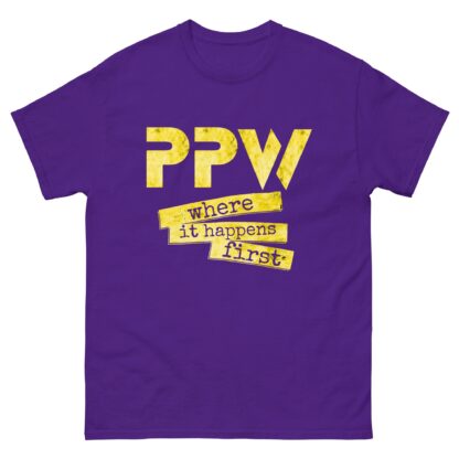 Paradigm Pro Wrestling "Where It Happens First" Short Sleeve Unisex t-shirt