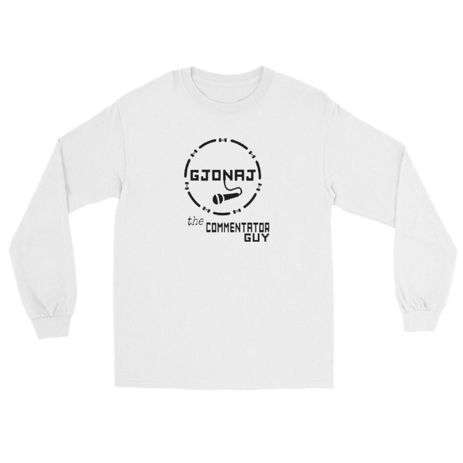 Joshua Gjonaj "The Commentator Guy" Unisex Long Sleeve Shirt