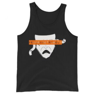 Tragedy Boiz "Embrace Tragedy Mask" Unisex Tank Top