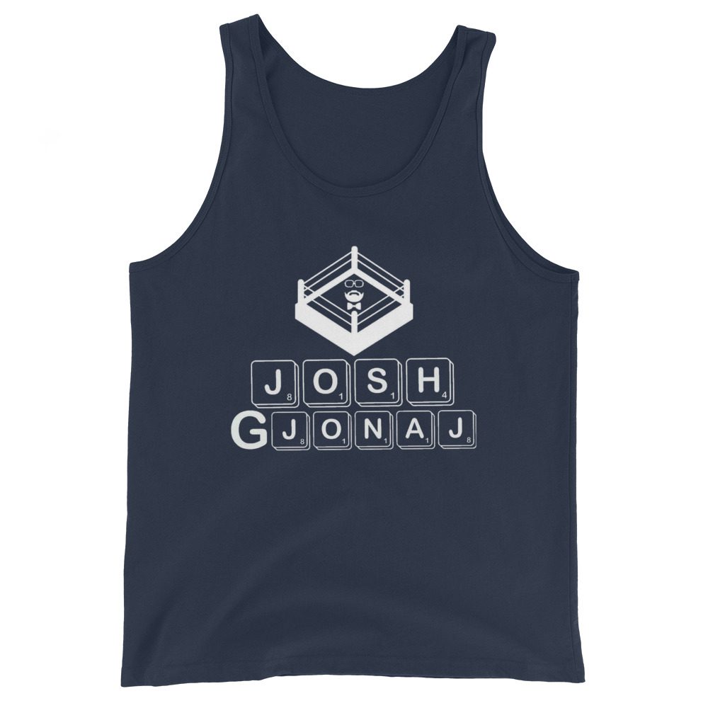 Joshua Gjonaj “Cheating in a Word Board Game” Unisex Tank Top