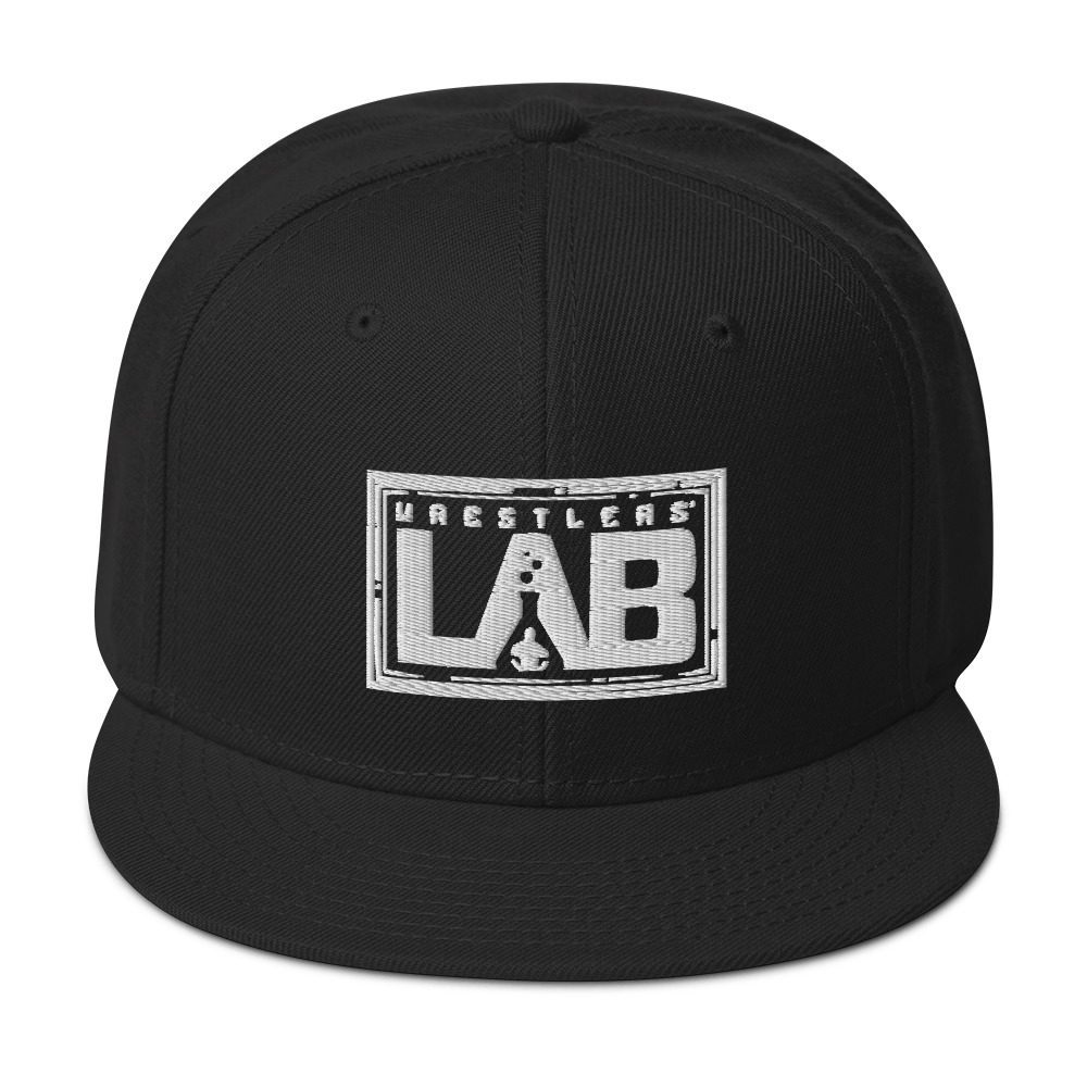 Wrestlers’ Lab “LAB Logo Monochrome" Snapback Hat