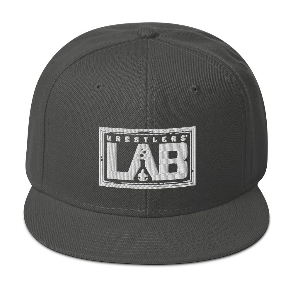 Wrestlers’ Lab “LAB Logo Monochrome" Snapback Hat