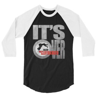 Lara Frazier "Cliffhanger" 3/4 sleeve raglan shirt