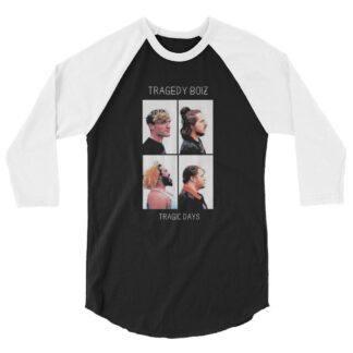 Tragedy Boiz "Tragic Days" 3/4 sleeve raglan shirt