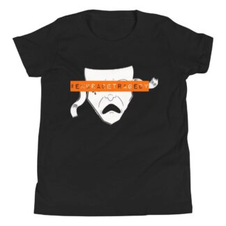 Tragedy Boiz "Embrace Tragedy Mask" Youth Short Sleeve T-Shirt
