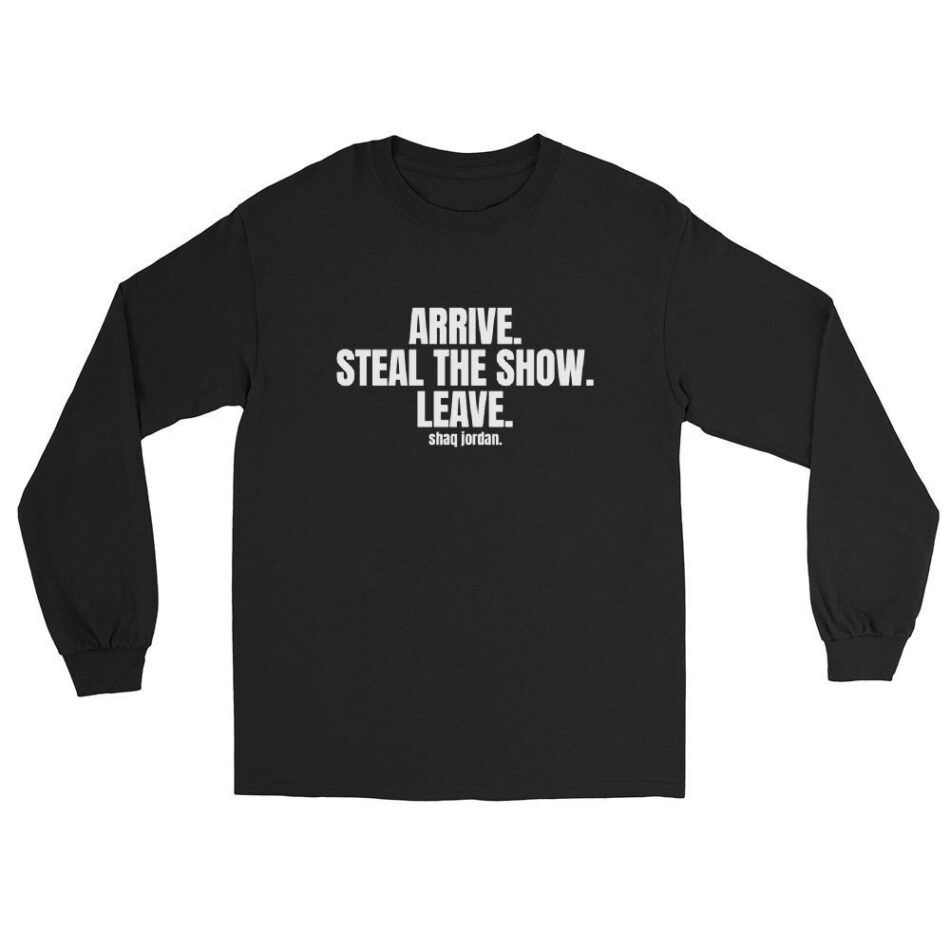 Shaq Jordan "Game Plan" Unisex Long Sleeve Shirt