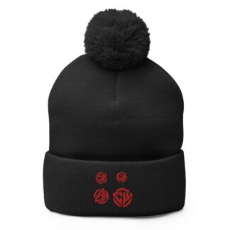 Cameron Wayne "CW Logo Red" Cuffed Beanie