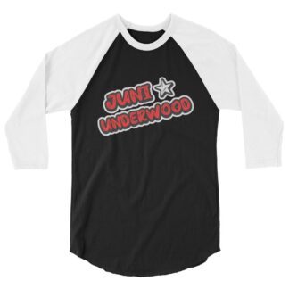 Juni Underwood "Lost Boy Juni" 3/4 sleeve raglan shirt