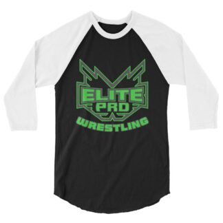 Elite Pro Wrestling "EPW Crest Logo" 3/4 sleeve raglan shirt