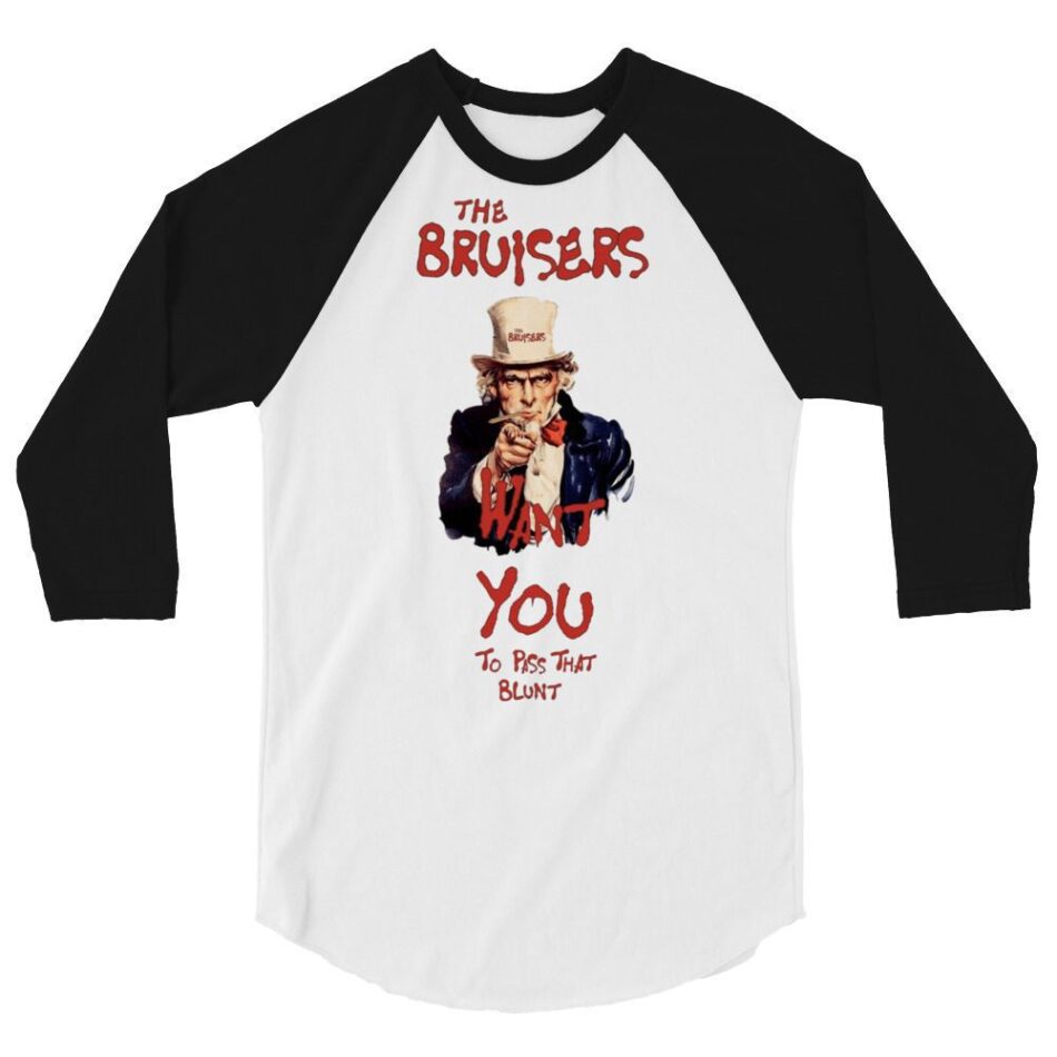 The Bruisers "420 Uncle Sam" 3/4 sleeve raglan shirt