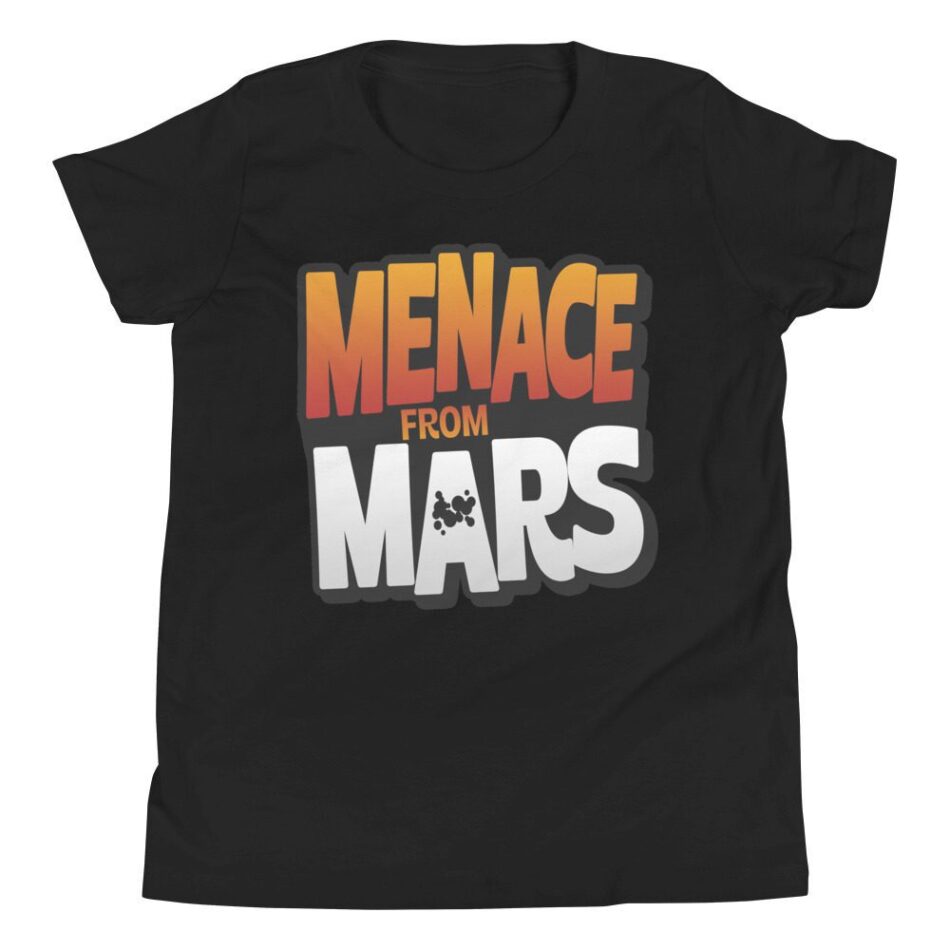Rocket "Menace From Mars" Youth Short Sleeve T-Shirt