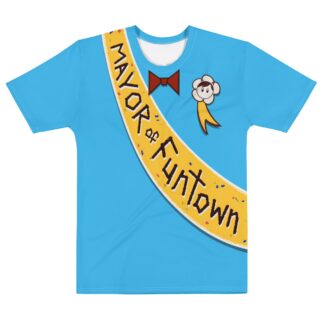 Kid Isaac "Mayor of FUNTOWN" Short Sleeve Unisex t-shirt
